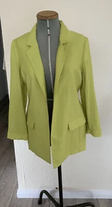 Nueva chaqueta ligera de verano Next Chartruese verde talla 10 - Imagen 1 de 5