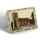 CHRISTMAS CARD Vintage Cambridgeshire - The Parish Church, Shudy Camps (a)