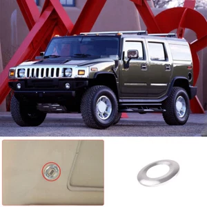 Interior Car Roof Microphone Trim Decorative Ring For Hummer H2 2003-2007 Alloy - Picture 1 of 11