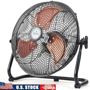 12 Speeds 120 Degree Portable Rechargeable Fan USB Charging Outdoor Use Rotation - Picture 1 of 6