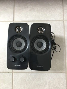 Used Creative Labs Inspire T10 PC Speaker - Black (A/C Adapter included) working - Picture 1 of 6
