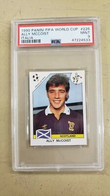 1990 Panini Чемпионат мира по футболу союзник MCCoist #226 КАК НОВЫЙ PSA 9 САМАЯ ВЫСОКАЯ ОЦЕНКА РЕДКАЯ - Изображение 1 из 2