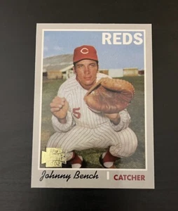 Johnny Bench 2002 Topps reimpresión 1971 Topps #171 - Imagen 1 de 2