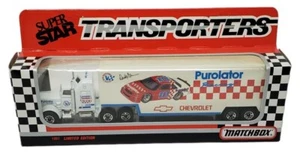Matchbox Superstar Transporters PUROLATOR Racing Derrike Cope 1991 Ltd Ed NIP -B - Picture 1 of 6
