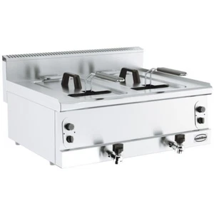 GASTRO PROFIS GAS FRITEUSEN 2x8 LITER BREITE 800MM FRITTEUSEN - Bild 1 von 1