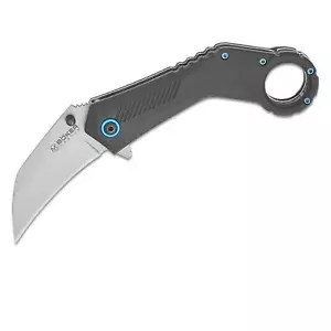 Boker Magnum Velcon tactical pocket knife Hawkbill 440C Steel blade G10 Handle - Picture 1 of 5
