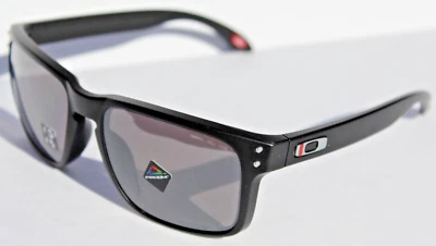 OAKLEY Holbrook POLARIZED Sunglasses THIN RED LINE Fire Black/Prizm Black RARE - Image 1 of 4