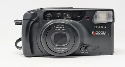 Yashica EZ ZOOM 90 35mm Film Camera  with 38-70MM Lens Works - Image 1 of 4