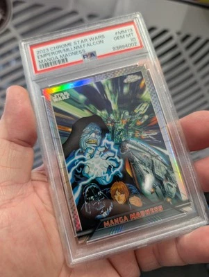 2023 Topps Chrome Star Wars Manga Madness MM13 Vader-Luke-Flcn-Palpatine PSA 10 - Image 1 of 3