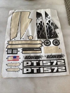 Gi Joe Moray Teil Stickerbogen - Bild 1 von 3