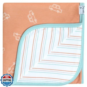 Copper Pearl große Premium Strick Baby 3 Schichten dehnbar Quilt Decke Cooper - Bild 1 von 5