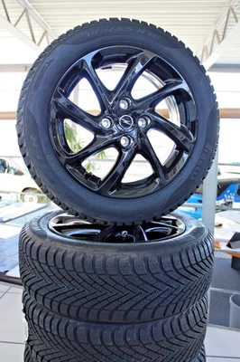 Original Winterradsatz Opel Corsa-F Alu 195/55 R16 91H Pirelli 9835801780 - Bild 1 von 4