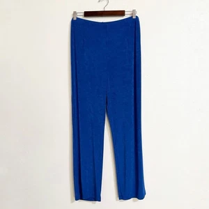 Chicos Travelers Stretch Strick Pull On Hose royalblau Größe XL - Bild 1 von 8