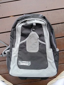 Bunnings Warehouse Backpack w/Wheels Bag Adjustable Straps Travel Luggage - Picture 1 of 7