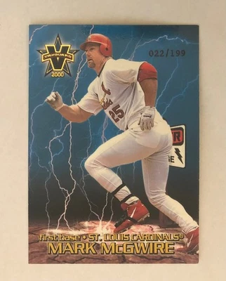 2000 Vanguard - Alta Tensão - Ouro - Mark McGwire - #31 - Cardinals - NrMt - Imagem 1 de 4