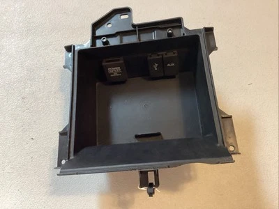 Consola ACURA RDX 2013-2015 caja de almacenamiento toma de corriente cargador auxiliar USB 12V fabricante original Foto 1 de 4