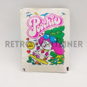 Figurine Vintage POOCHIE Vallardi Bustina Sealed Booster Pack Stickers - Picture 1 of 1