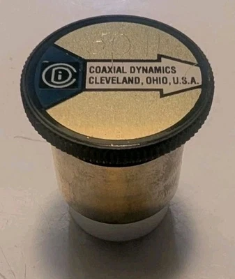 Dinámica Coaxial Tipo 50H Vatímetro Elemento Slug 50W a 2-30 MHz (Bird 43) Foto 1 de 4