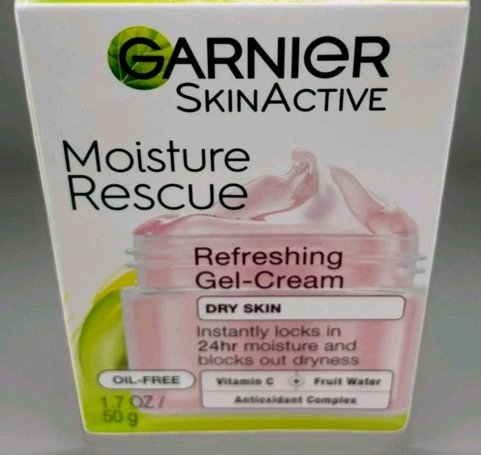 Garnier Skin Active Moisture Rescue Refreshing Gel Cream Dry Skin Oil-Free 1.7oz - Image 1 of 1