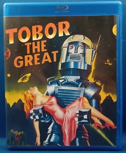 Tobor the Great (Blu-ray, 1954) FREE USPS GROUND ADVANTAGE SHIPPING - Picture 1 of 4