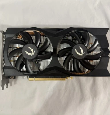 Tarjetas gráficas ZOTAC GAMING GeForce GTX 1660 doble ventilador 6 GB GDDR5 (ZT-T16600K-10M) Foto 1 de 4