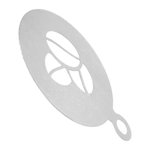 Molde de café con leche utensilios gadget plantilla arte decoración plantillas - Imagen 1 de 12