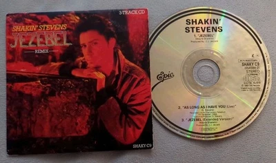Shakin' Stevens RARE Jezebel (Monster Remix) 3 Track CD Single Art Of Noise 1989 - Image 1 of 3