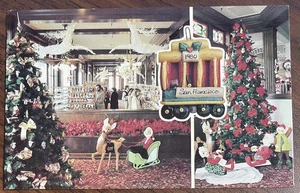 S. Claus Pier 39 San Francisco, CA 1980 Year-Round Christmas Wonderland Postcard - Picture 1 of 2