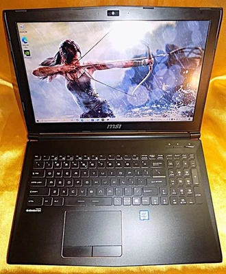 MSI GP62 6QE Leopard i7 15.6" 1TB +256GB SSD 16GB Win10 *Gaming PC A+ Condition - Image 1 of 4