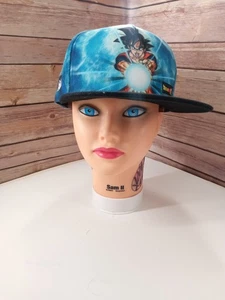 DRAGON BALL SUPER Goku Kamehameha Impresión Completa Billete Plano Snapback Sombrero Anime Manga - Imagen 1 de 8