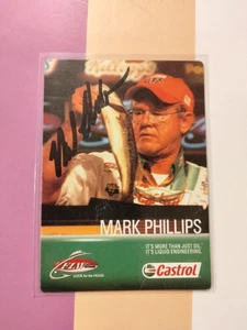 03' Outdoor Collection MARK PHILLIPS (automático) Pro Bass Card Castrol envío gratuito - Imagen 1 de 2