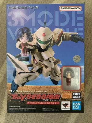 Bandai Tiny Session Macross Plus YF-19 Isamu Dyson con Myung Fang Lone (NUEVO) Foto 1 de 2