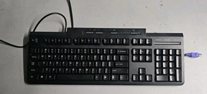 Sony Vaio PCVA-KB4P/U Desktop PS2 Wired Keyboard Num Pad Six Pin - Tested Works - Picture 1 of 7