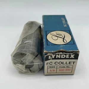 Lyndex 5C Spannzange - 5/8" Code Nr. 500-040 Neu im Karton 1.041"-24 int 1.238"-20 ext - Bild 1 von 6