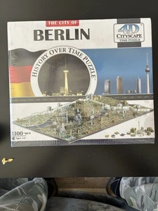 City of Berlin History Over Time 4D Cityscape Time Puzzle 1300 Pieces Sealed. - Picture 1 of 1