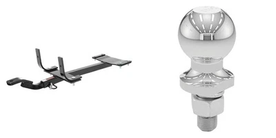 CURT Trailer Hitch Tow Cargo Kit 1-1/4in Receiver, 2in Ball Mount 111743 40164 Foto 1 de 4