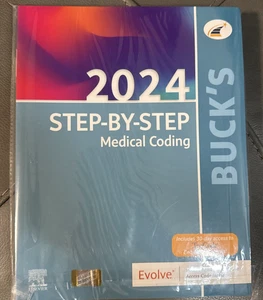 Buck's Step-by-Step Medical Coding, Ausgabe 2024 Lehrbuch Evolve Access Code - Bild 1 von 10