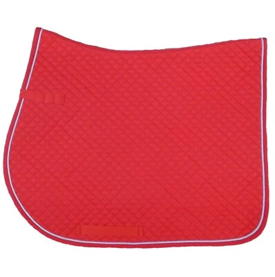 HKM Schabracke, rot, Satteldecke, Saddle Pad, Sattelunterlage, Vielseitgkeit - Bild 1 von 2
