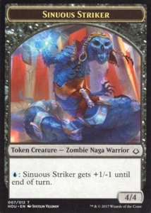 SINUOUS STRIKER TOKEN 007/012 HORA DE DEVASTACIÓN MTG MAGIA CASI NUEVA - Imagen 1 de 1