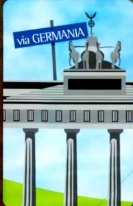 G 1506 8 C&C3641 SCHEDA TELEFONICA NUOVA MAGNETIZZATA CITTA' DELL' EURO GERMANIA - Foto 1 di 2