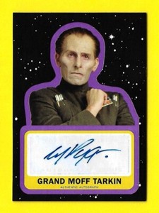 2017 Topps Star Wars Journey to The Last Jedi Autograph Wayne Pygram  #42/99