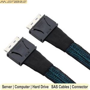 PCIE Oculink SFF-8611 8X auf SFF-8611 8I Server SSD Datenanschluss Aktiv Kabel - Bild 1 von 6