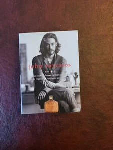 John Varvatos Artisan EDT Vial Sample 1.5ml 0.05 fl oz With Card Free Shipping - Picture 1 of 3