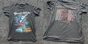 Camiseta de gira Great White 1987 Bite Back Band años 80 2 lados EG1026 - Imagen 1 de 3
