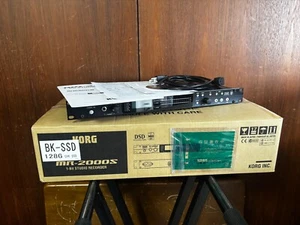 Korg MR-2000S 5.6 MHz 1-bit Single-rackspace Digital Recorder w/ box - Picture 1 of 12