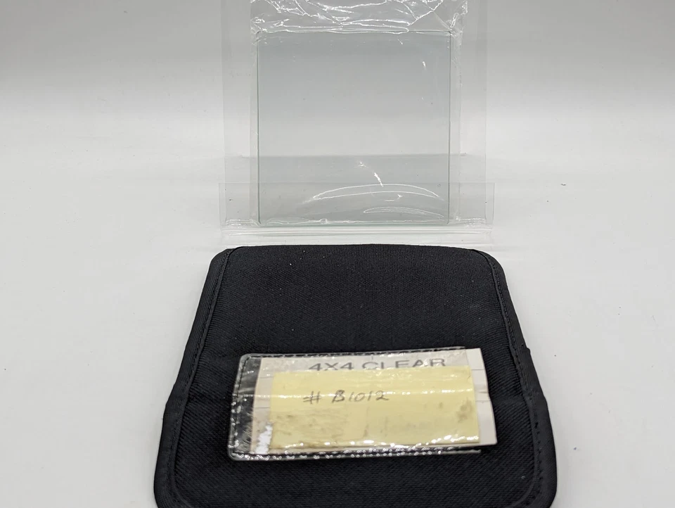 Tiffen 4x4" Clear Standard Coated Glass Filter MFR #44CLR (Serial #B1012) - Image 1 of 4