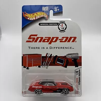 2004 HOT WHEELS SNAP-ON ‘70 PLYMOUTH CUDA 1/6 - Image 1 of 3