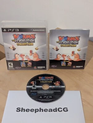 Worms The Revolution Collection PS3 - Disc Mint, Tested Complete NTSC ENG! - Image 1 of 4