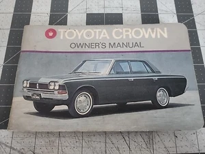 Vintage Toyota Crown Owner's Manual With Wireing Diagram  (Year ??) - Bild 1 von 5