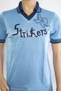 Vintage High Five Soccer Jersey Blue Sportswear Made In U.S.A Size Medium - Picture 1 of 9